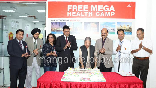 free health camp at Thumbay 3